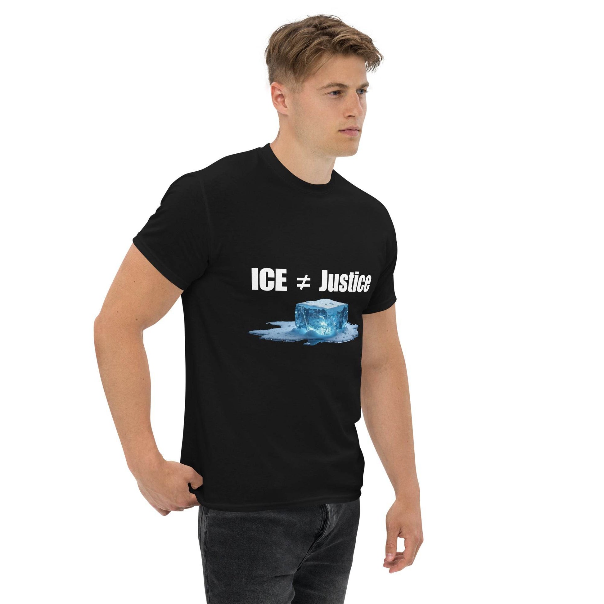 ICE Does Not Equal Justice T-Shirt – Bold Political Statement for Social Justice Warriors - Killer Products