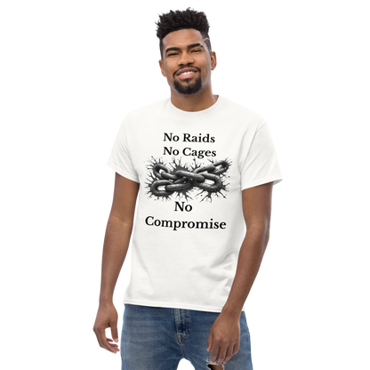No Raids, No Cages Shirt – Bold Political Statement Tee - Killer Products