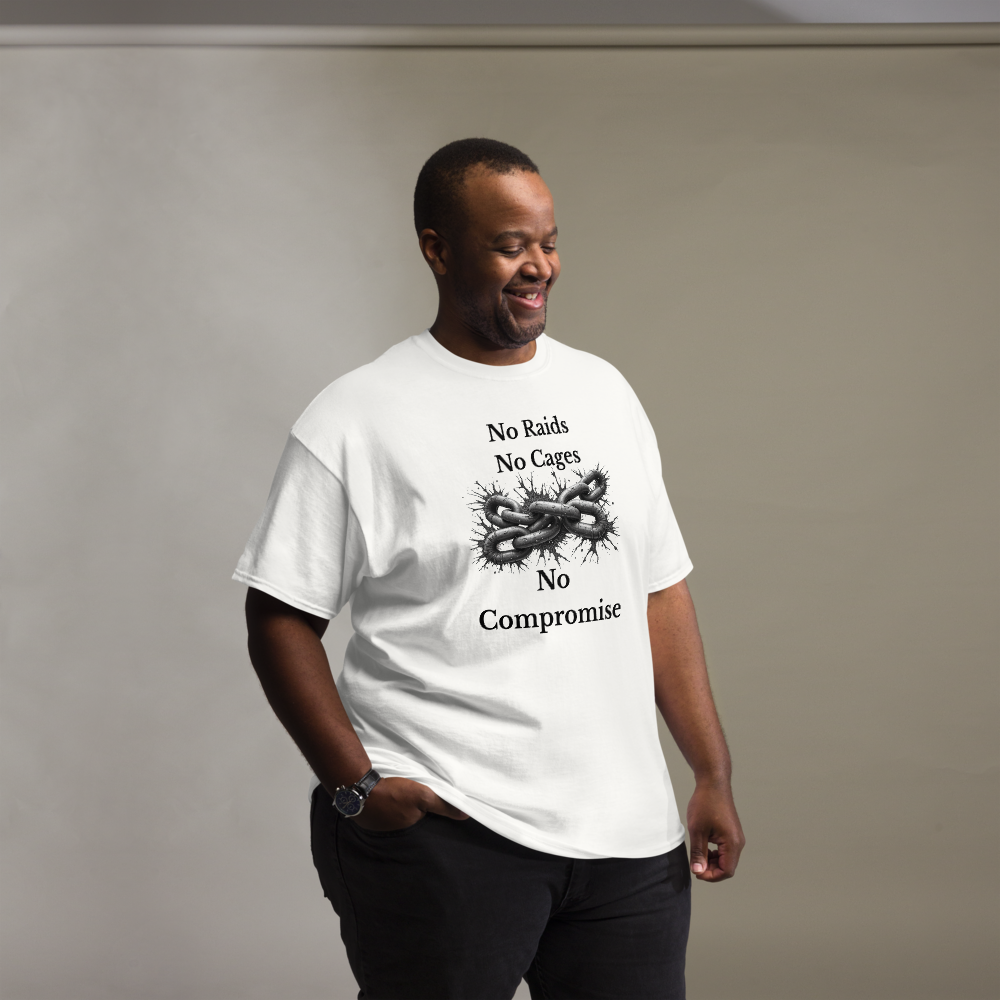 No Raids, No Cages Shirt – Bold Political Statement Tee - Killer Products