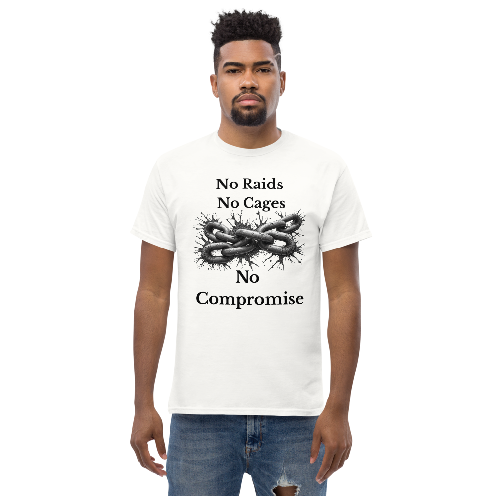 No Raids, No Cages Shirt – Bold Political Statement Tee - Killer Products