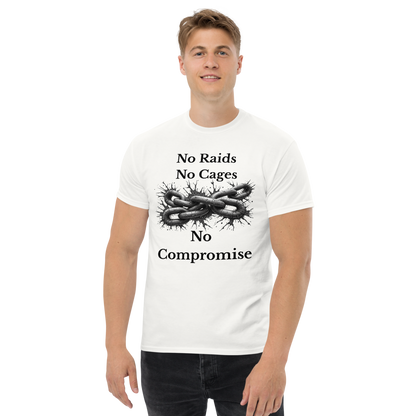 No Raids, No Cages Shirt – Bold Political Statement Tee - Killer Products