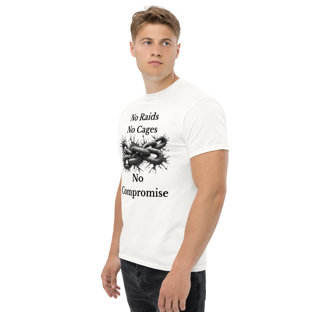 No Raids, No Cages Shirt – Bold Political Statement Tee - Killer Products