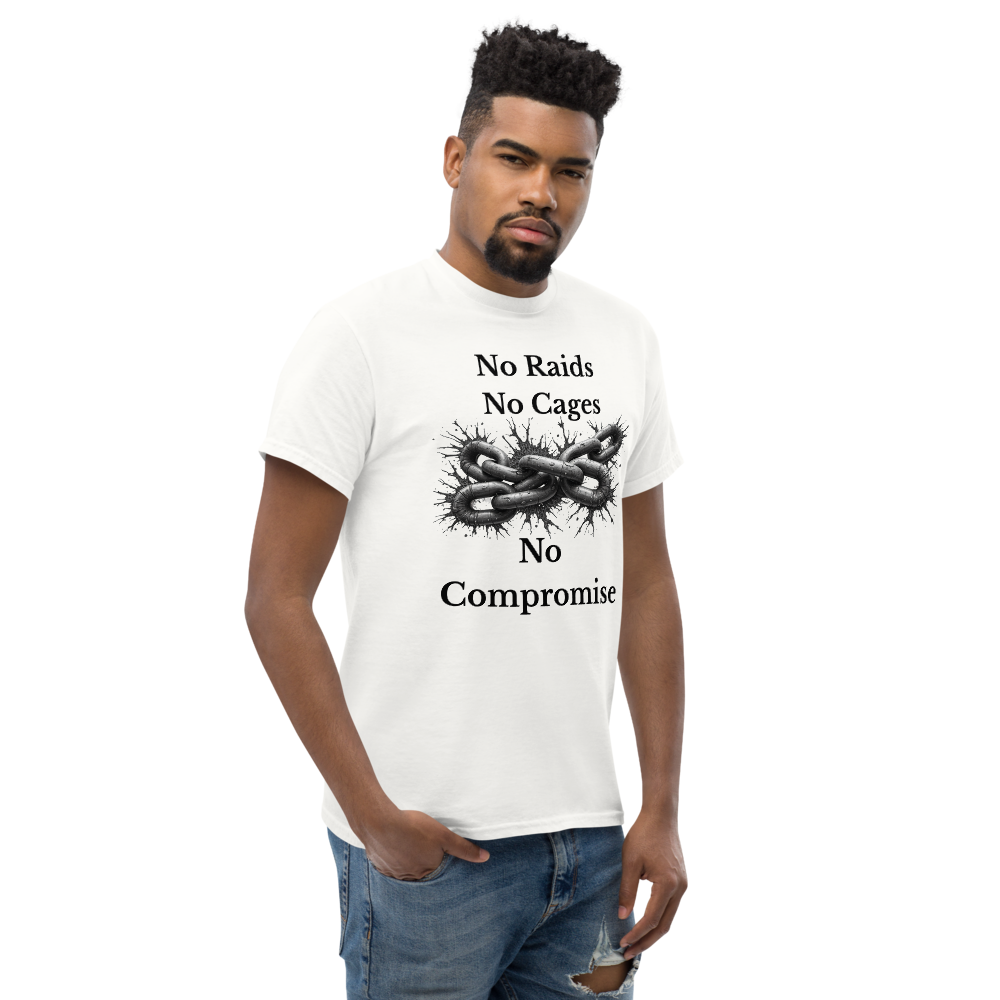 No Raids, No Cages Shirt – Bold Political Statement Tee - Killer Products